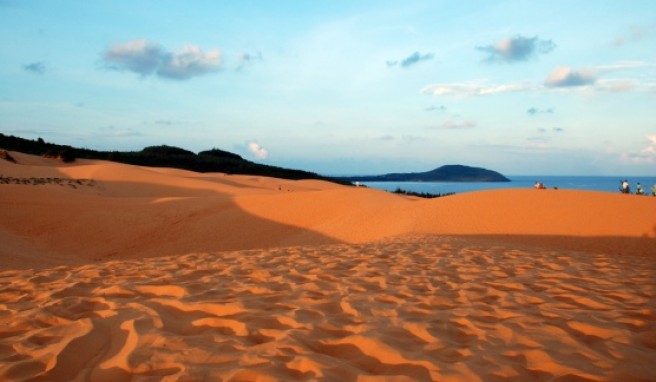 Die Sanddünen von Vietnam sind einzigartig in Asien.